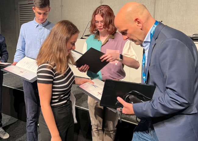 DECHEMAXe treffen Nobelpreisträger