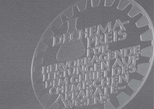 Erste Verleihung DECHEMA-Preis