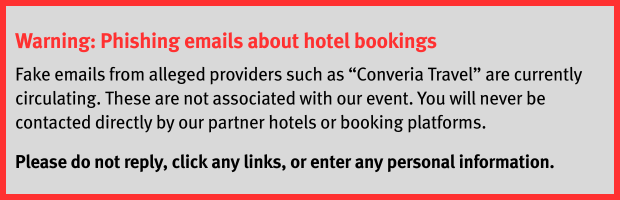 Warning Phishing emails about hotel bookings
