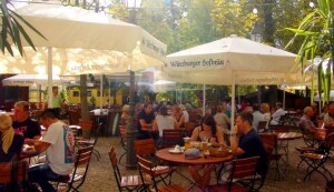 Biergarten Zuschnitt